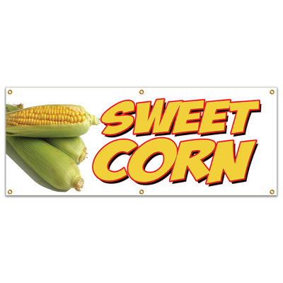 Signe de bannière «Sweet Corn»