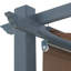 Pergola en aluminium avec auvent Aoodor-92371646-90610975