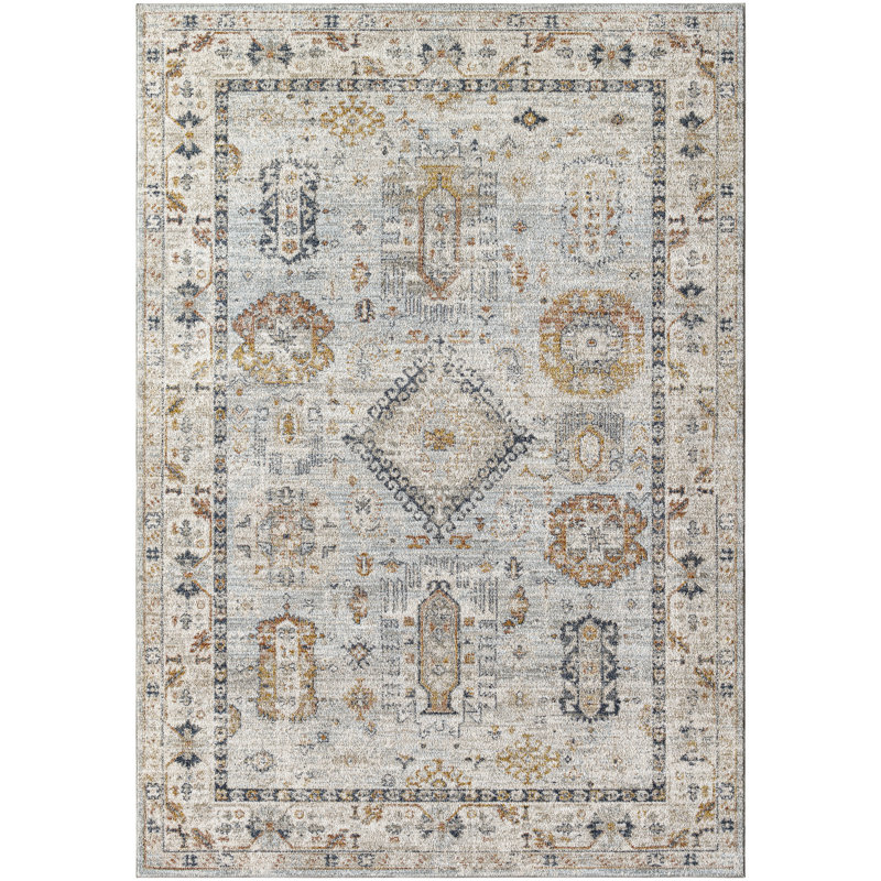 Oriental Indoor Rug, Rectangle 9' x 12'2"