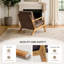 Fauteuil en chenille Mid-Century-134099077