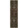Machine Washable Indoor/Outdoor Segin ACN1130 Black Rug
