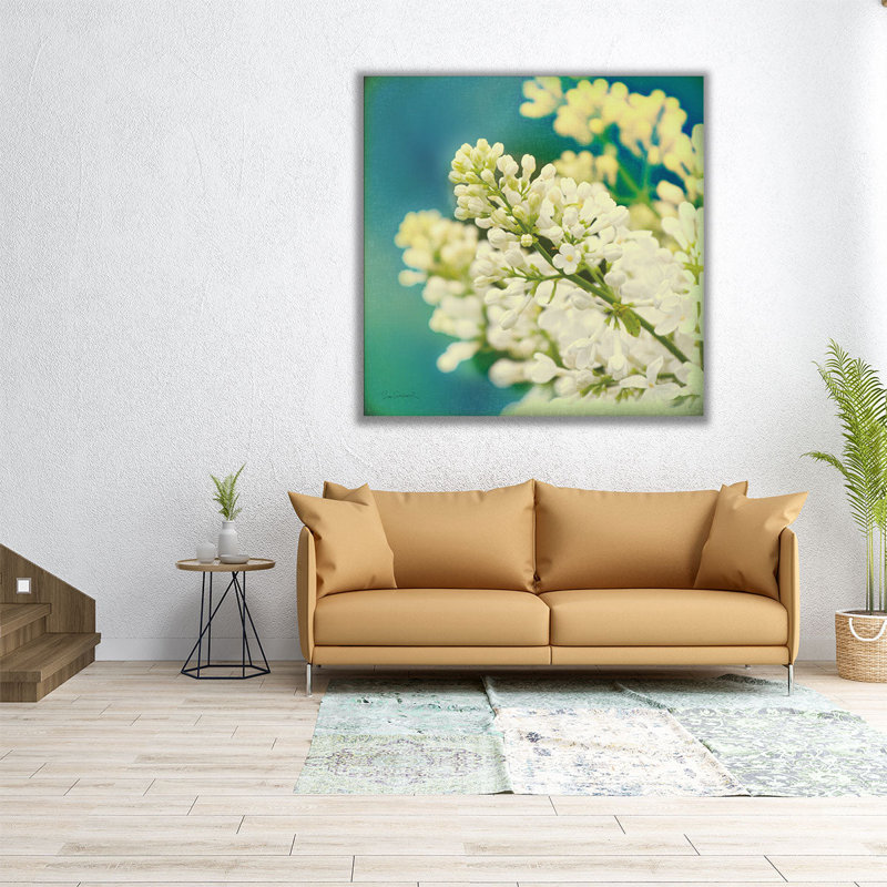 «Natures Lilac Blossom», reproduction d'art sur toile, H 16 po x l 16 po