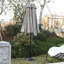 Grand parasol d'extérieur double face 14,8 pi avec manivelle (sans base)-563600046