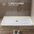 60" W X 36" D White Shower Base With Drain Assembly And Drain Cover Included, Non-slip Shower Pan-132008092-132008094