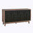 Sideboard Buffet Cabinet Kitchen Storage Cabinet Credenza Accent Console Table With Solid Wood Legs And 4 Convex Pattern Diamond Doors-156311452