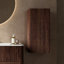 Meuble-lavabo mural 14 po à rayures flottantes avec porte et tablette-1511437533-1511437532