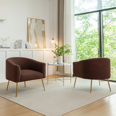 Jameila Upholstered Barrel Chair