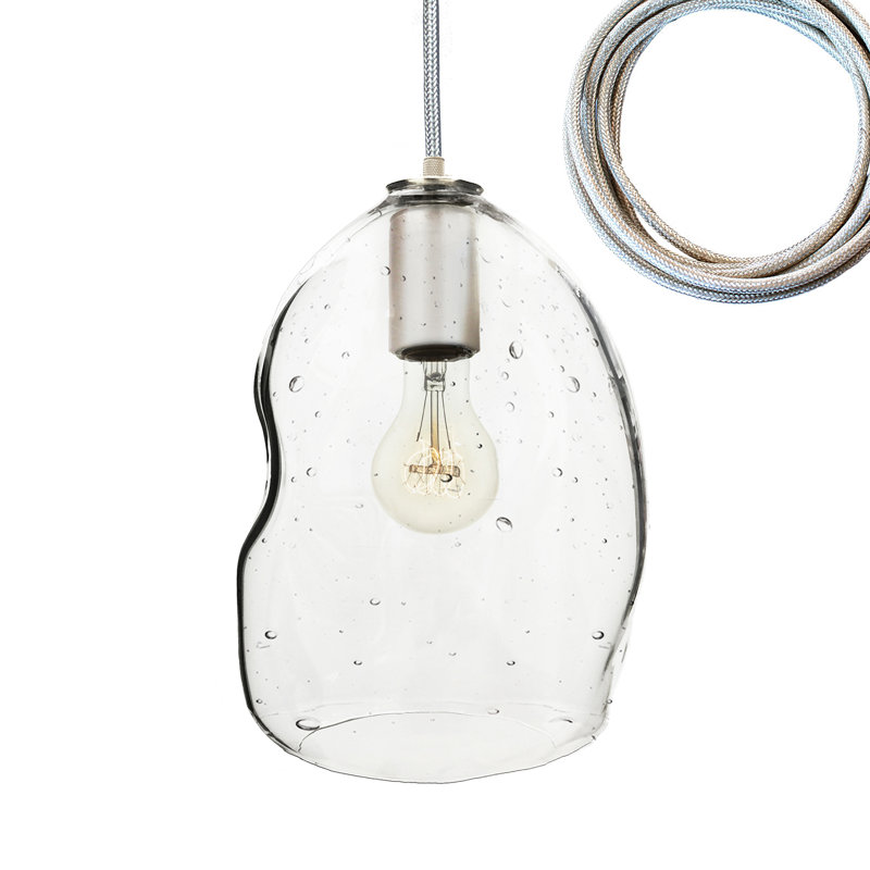 3 - Light Pendant, 108" H x 14" W x 14" D, Nickel