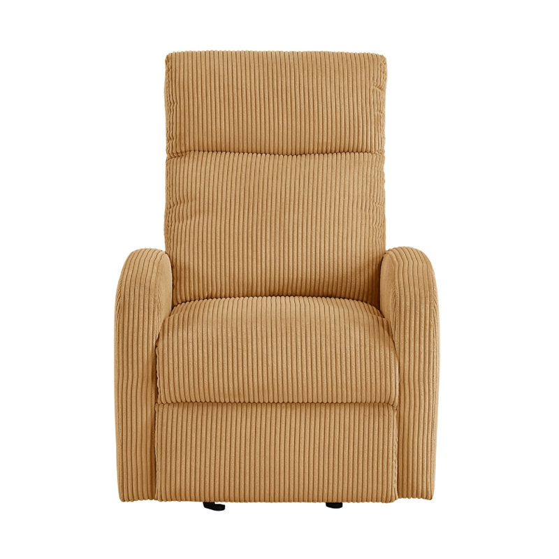 Pary Power Lift Chair, Armrests With Magazine Pocket, Yellow Corduroy, Yellow