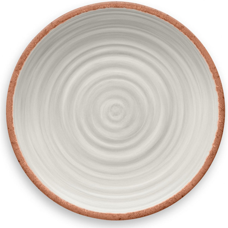 Ensemble 12 pièces de vaisselle en mélamine, service pour 4 Rustic Swirl, Côte-d’Ivoire