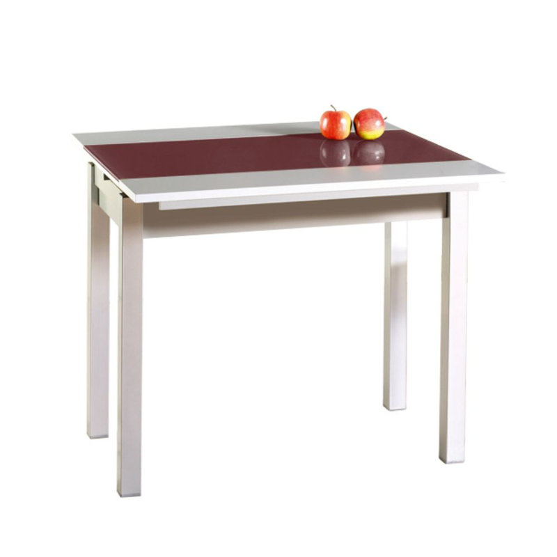 Cotta Rectangular 90Cm L x 90Cm W Dining Table, Bordeaux