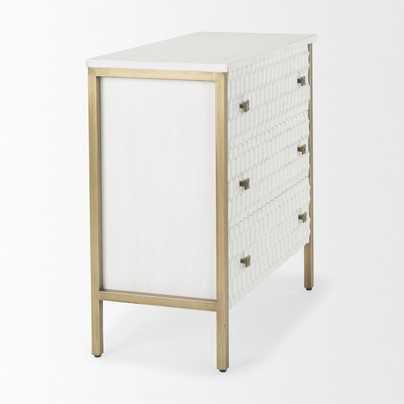 3 -Drawer Accent Cabinet