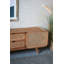 Armoire en teck 59 po x 15 po x 20 po