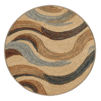  Washable Mille feuille Desserts Area Rug