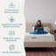 Matelas en mousse viscoélastique infusée de gel ferme 10 po Lucid SureCool ™-111448487-48409134
