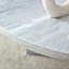 Table basse ronde blanche en MDF multi-styles