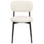 Mustin 46cm H Polyester Blend Upholstered Metal Side Chair-1830547738
