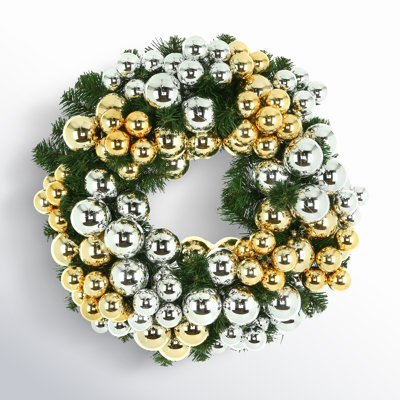 Handcrafted Faux Evergreen Wreath