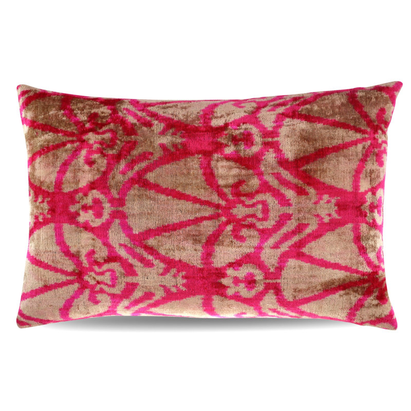 Coussin décoratif géométrique, 16 po x 24 po, Rectangulaire