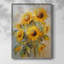 Reproduction encadrée FLORAL Series CDLVII - bois massif-2043800741