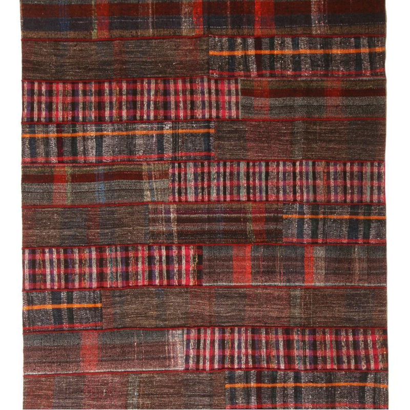 Wool Area Rug in Multicolor