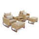 Tullio 2 - Person Patio Conversation Sets with Sunbrella® Cushions
