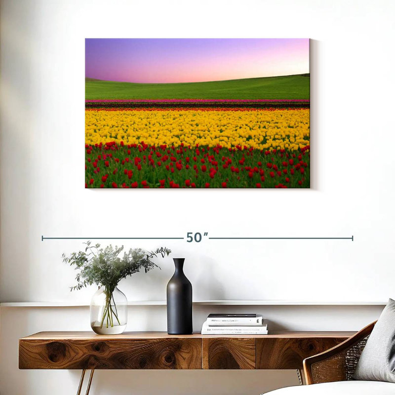 Alvord Stunning Tulips, 24" H x 36" W