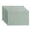 over&back Woven Frayed Chambray Placemats, Set of 4-101293263