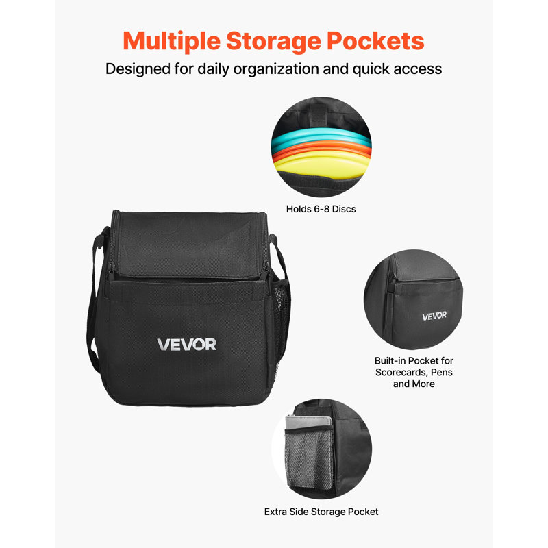 Ensemble de disque de golf, 6 disques volants PCS pour débutants, ensemble de démarrage de disque de golf, avec Putter, milieu de gamme, pilote, y compris un mini marqueur, sac à dos portable, pour la cour extérieure, la pelouse, la plage et le parc