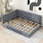 Carmelite Full Size Upholstered Daybed with Slats-1710795204