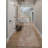 Hand Loom Knotted Wool Oriental Silver | Beige Runner Indoor Area Rug-1731991963