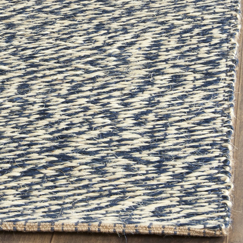 Tapis en jute tissé à la main en fibre naturelle Dollard, Tapis de couloir 2 pi 6 po x 10 pi