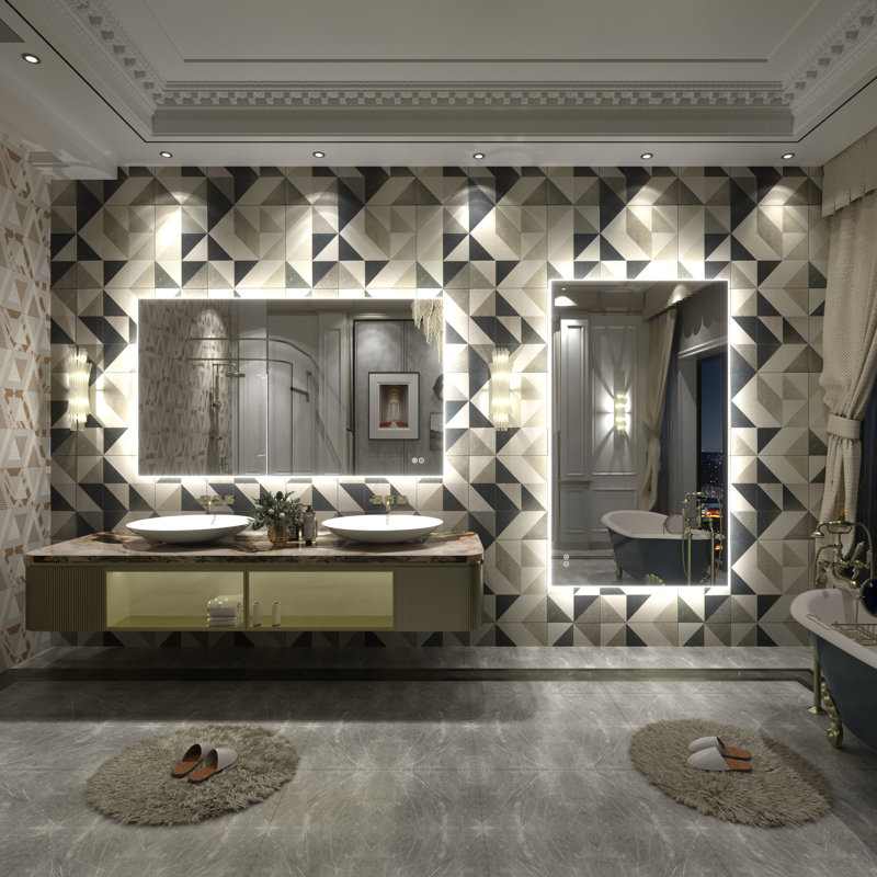 Miroir de salle de bain , 51 po x 30 po