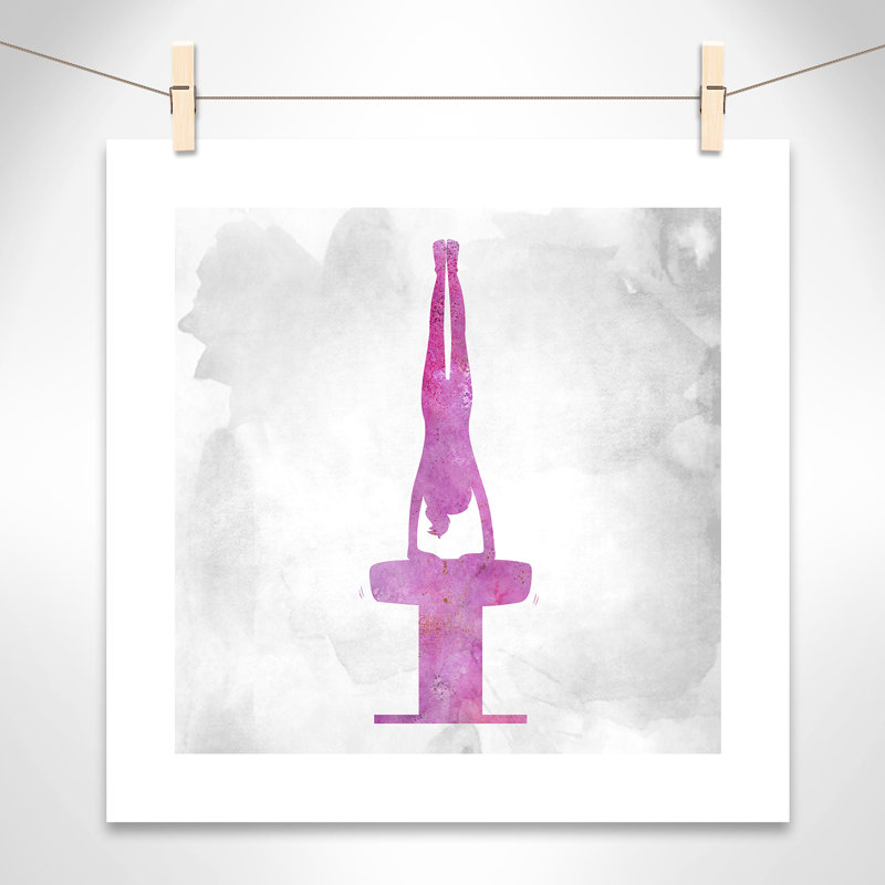 Gymnastique 1, H 20" x l 20" x P 1", Papier