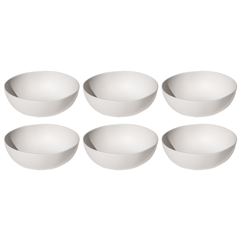 Orestia Craft Coupe Dinner Bowl - White - 7.1"
