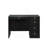 1Pc Glam Makeup Vanity Table Glass Top 5 Drawers Crystal Knobs Black Wooden Bedroom Furniture-1584275682