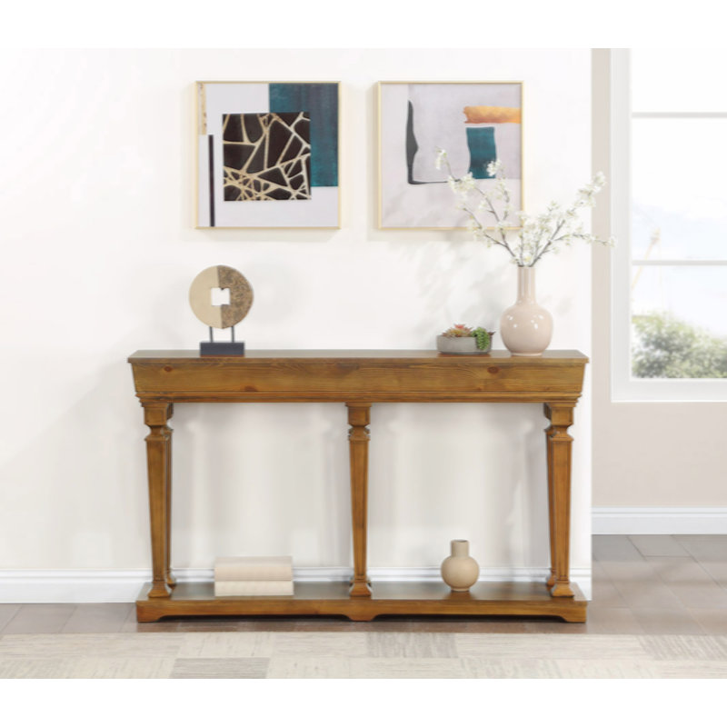 Console en chêne exquis avec utilitaire polyvalent pour la rénovation