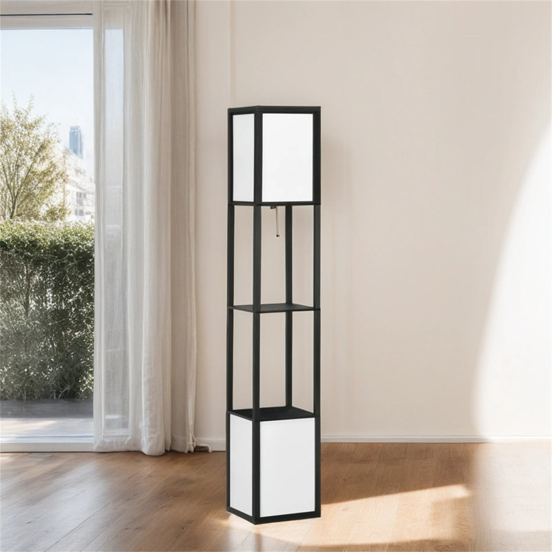 Lampe sur pied colonne 61,5 po Mikyle