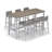 Saleem Metal Outdoor 29.25'' Bar Stool
