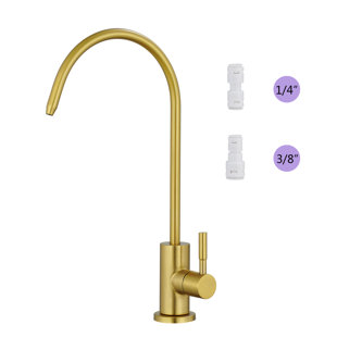 Tohlar Reverse Osmosis Lead-Free Drinking Water Filter Faucet for Kitchen Sink