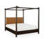 Devin Leather Canopy Bed-277603009-277603015
