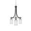 Lustre 3 lumières avec verre 4 "Paramount-73480100-89576408-89576414