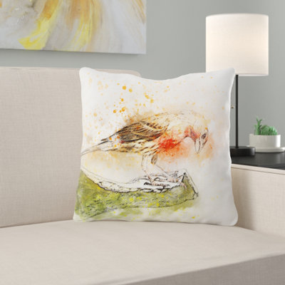 Coussin oiseau Wasserman