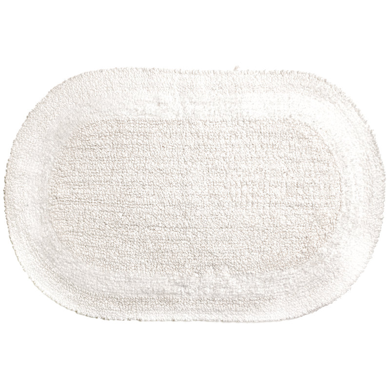 Tapis pour salle de bain Ivydale, Blanc