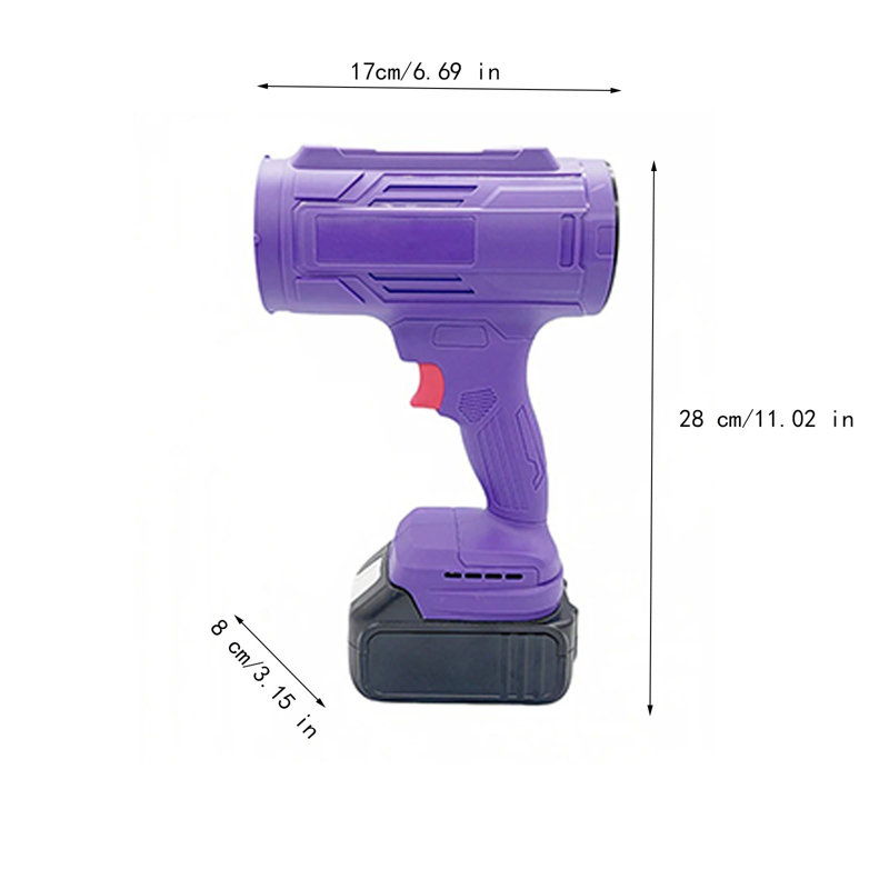 Kbndieu Rechargeable Lithium Battery High Power Violent Fan