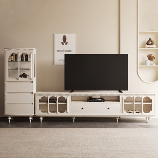 ensemble de deux pièces: salon, meuble télé l 78,14 po et armoire H 56,88 po