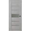 Avon X 84 po Porte intérieure simple pré-suspendue en composite de noyer de pacane et de verre givré 5-Right Right-Hand-114625167-114625166-93390280