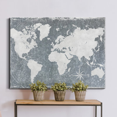 Impression sur toile « galvanisé »