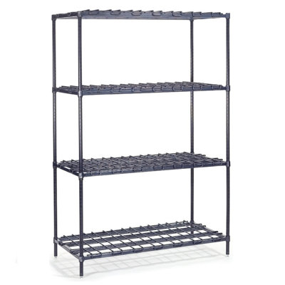 Metal Height -Adjustable Shelving Unit