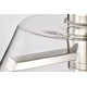 Hales - 17 Inch LED Semi Flush with Clear Glass
